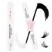 Lash Bond and Seal Eyelash Glue for Cluster Lashes Individual Eyelash Glue and Bond Long Retention Waterproof 2 in 1 DIY Eyelash Extensions Glue at Home Strong Hold 48-72 Hours GEMERRY Glue 10ml lash bond and seal
