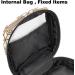 Portable Women's Binding-Up Bags | Menstrual Cup & Tampon Bags for Teens | Multicolored Brown Geometric Design - Buy Online on GoSupps.com