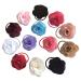 Baby Girls Hair Ties Rope 13PCS Small Seamless Hair Bands Ponytail Holder No Damage Flower Hairbands for Kids Toddlers 13pcs Camellia