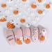 JMEOWIO 3D Embossed Halloween Nail Art Stickers | Self-Adhesive Cute Pumpkin & Ghost Decals | 5D Nail Design Accessories - 4 Sheets - Buy Online on GoSupps.com
