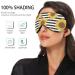 Sunflower Black Stripe Sleep Mask | Blindfold Blackout Cooling Eye Mask with Elastic Strip | for Men & Women | 1 Count - Buy Online on GoSupps.com