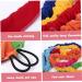 Cooperative Stretchy Band Elastic 78.74in Colorful Portable of War Rope Tear Resistant Fleece Exercise Bands for Group Games Fits 3 People Stretchy Band 300cm - Buy Online on GoSupps.com