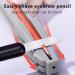 Eye Makeup Pencil Sharpener | PVC Portable Eyebrow Sharpening Tool | Multifunctional Eyebrow Pencil Sharpening | Cosmetic Sharpening Auxiliary Tool for Various Pencils - Buy Online on GoSupps.com