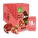 BEAR Fruit Rolls Saveur Fraise | 100% Ingr dients Naturels | Sans Sucres Ajout s | Go ter Sain pour Enfants & Adultes | 18 Sachets de 20g | 360g Strawberry 18 sachets