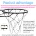 Dakzhou Stainless Steel Braided Basketball Net - Heavy Duty, Quick Installation, Indoor/Outdoor Use - 12 Links - Buy Online on GoSupps.com