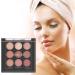 9-Color Eyeshadow Palette Neutral Eyeshadow Palette Earth Tones Neutral Eyeshadows Highly Pigmented Waterproof Nude Eye Shadow Makeup Palette Greatideal 02# - Buy Online on GoSupps.com