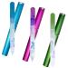 3 Pack Glass Nail File, EAONE Crystal Nail Files with Case Gradient Colorful Printed, Two Sided Etched Filing Surface Finger Nail Files, Professional Manicure Nail Care Czech Glass File