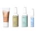 Dermasport Complete Skin Care Set for Swimmers - Sport Sunscreen SPF 50 Facial Moisturizer Eye Cream for Dark Circles Facial Cleanser - All-in-One Natural Facial Care Solution for Healthy Skin