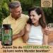 Black Garlic 1500mg - 25:1 Extract (37500mg) - 15% Polyphenols & SAC | 180 Fermented Garlic Capsules - DE Scheunengut  - Buy Online on GoSupps.com