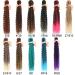 Dairess 24 Synthetic Double Ended Wavy Dreadlock Extensions - 10 Strands/Pack, Curly Loose Ends, Handmade Soft Reggae Hair, Hip-Hop Style Dreads - Thin 0.6cm - Buy Online on GoSupps.com