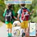 Dingfeiyu Airtag Wristband - Waterproof Adjustable Bracelet for Kids & Adults | Anti-Lost Nylon Band for Apple Airtag - Oatmeal - Buy Online on GoSupps.com