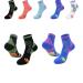 KNVSS Far Infrared Schorl Titanium Ion Heightening Booster Socks Pressure Running Socks for Men and Women 2 Pairs-c Medium