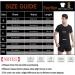 Men's Short Sleeve Sauna Shirt for Weight Loss | Sweat Body Shaper Vest for Gym Exercise - Black-Blue XL - Buy Online on GoSupps.com
