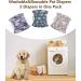 Premium Washable Belly Bands for Male Dogs - 3-Pack | Dog Diapers & Dog Belly Bands (M Dog&Camo) - Buy Online on GoSupps.com