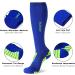 Buy Compression Socks for Men - Copper Stockings 15-20 mmHg Medical Support 3 Pairs XL - Unisex High Knee Highs in Blue Orange Green - Buy Online on GoSupps.com