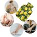 NAANLE Watercolor Lemons Hot Water Bottle - 1L Transparent Bed & Feet Warmer | Pain Relief & Heat Therapy - Buy Online on GoSupps.com