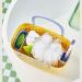 Portable Shower Basket Plastic Basket with Handle Large Capacity Shower Box Portable Shower Basket Plastic Shower Box(Green) - Buy Online on GoSupps.com