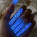 Halloween Press on Nails Long Square Fake Nails Glow in The Dark Full Cover Coffin False Nails Glossy Pumpkin Mouth Glue on Nails Nude Gradient Stick On Nails for Women Girls Manicure 24Pcs 9-Glow In The Dark