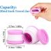 4 Pack Multi-Colored Cosmetic Containers 20ml - Silicone Screw Cap for Creams Lotions & Tablets - Ideal for Travel & Outdoor Use - Buy Online on GoSupps.com