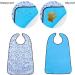 HACLEN Waterproof Adult Bib for Men Elderly Women Senior Adult Bibs for Eating with Crumb Catcher Reusable Washable 1 - Buy Online on GoSupps.com