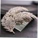 FRCOLOR Bridal Hair Accessories hair comb bridal hair comb rhinestone headpiece silver headpiece bridal headpiece headpiece rhinestone hair comb hair side combs bride Korean Comb - Buy Online on GoSupps.com