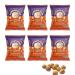 GORGON POPS - Southern Fried Flavoured Roasted Popped Lotus Seeds | 6 X 46g | 100% Gluten Free Vegan Healthy Snacks (Pack of 6)