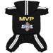 Dog Hoodies Dog Clothing 4 Legs Overall Football Mvp Fleece Sweater Winter Sweat Shirt Shirt Warm Cotton Hoodie For Small Dog Medium Large Dog Xs Black
