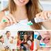 Funny Toothpaste Cover Food-Grade Silicone Toothpaste Squeezer | Multifunctional Self Closing Toothpaste Caps Odorless Toothpaste Dispenser Caps for Kids Adults Kazuko Black - Buy Online on GoSupps.com