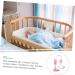 Hohopeti Feeding Stand Bottles for Babies Hands Free Bottle Holder Bed Frame Brackets Crib Bottle Holder Self Feeding Bottle Holder Rotating Baby Bottle Rack Twin Bottle Holder Bedstead Abs - Buy Online on GoSupps.com