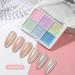 6 Colors Chrome Glitter Powder for Nails - Aurora Mirror Effect Nail Pigment & DIY Salon Glitter - Buy Online on GoSupps.com
