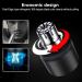 Premium USB Rechargeable Nose Hair Trimmer with LCD Display | Waterproof Dual Edge Blades for Men & Women | Efficient Ear & Nose Hair Clipper - Buy Online on GoSupps.com