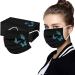 Butterfly Face Shield 50pcs Disposable Mouth Cover Breathable 3 Layer Dust Face Bandanas for Adult Men & Women A One Size - Buy Online on GoSupps.com