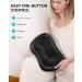 Alljoy Shiatsu Massage Pillows with Heat | 3D Rotating Neck & Back Massager | PU Leather Gift for Men & Women - Buy Online on GoSupps.com