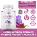 Saffron Extract Supplement 100mg - Natural Appetite Suppressant for Weight Loss - Organic Support for Eye, Heart Health - Anti-Stress Energy Booster - Buy Online on GoSupps.com