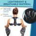 Adjustable Posture Corrector - Effective Clavicle Neck & Back Support Brace for Men & Women - Comfortable Back Straightener & Spine Support - Buy Online on GoSupps.com