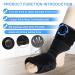 Plantar Fasciitis Night Splint & Achilles Tendonitis Brace | Adjustable Foot Brace for Pain Relief | Fits Men & Women - Buy Online on GoSupps.com