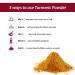 Organic Turmeric Powder 6.34 oz - Premium Quality Root Powder with Curcumin | Gluten Free & Non-GMO | Plastic Shaker (Pack of 1) - Buy Online on GoSupps.com
