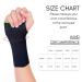 Ikido Wrist Compression Sleeve | Best Wrist Support Brace for Fitness Weightlifting & Workout | Carpal Tunnel Relief for Tendonitis & Arthritis (Medium - Buy Online on GoSupps.com