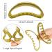 6 Pcs Jumbo Half Round Claw Clips - Extra Large 5.1 Inch Hair Clips for Long Thick Curly Hair - Non-Slip Big Jaw Clips for Women - Buy Online on GoSupps.com