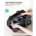 Alljoy Wireless Neck Massager with Heat Function | Shiatsu 3D-Rotating Massage Device for Neck Back & Shoulders | Portable & Adjustable Strap | Perfect Gift in Gray - Buy Online on GoSupps.com