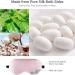 LaCourse 100% Natural Mulberry Silk Sleep Eye Mask for Women | Adjustable 19 Momme Organic Silk | Pink with 4 Pairs Ear Plugs - Buy Online on GoSupps.com