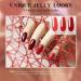 Wakaniya Dip Powder Nail Kit - 8 Colors Red Grey Dipping Set with Base, Top Coat, Activator, Brush - French Nails Art Manicure Kit for Women - Buy Online on GoSupps.com