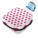 Menstrual Pad Bag with Zipper Ladies Napkin Pouch Tampons Collection Bag for Women and Girls (Dotted)