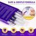 Purple Teeth Whitening Pen 6PCS Teeth Whitening Gel Essence Gentle Formula No Sensitivity Snow Teeth Whitener Gel Kit for a Brighter Smile - Buy Online on GoSupps.com