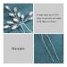 Heread Crystal Bride Wedding Hair Pins | Rhinestone Bridal Hair Accessories (Pack of 3) - Silver - Buy Online on GoSupps.com