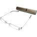 Rimless Silver Reading Glasses +2.5 Diopters | Stylish & Lightweight International Shipping Available - Buy Online on GoSupps.com