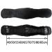 Merauno Lambwolle Konturgurt Saddle Belt - Premium Merino Wool Dressage Belt Anatomically Concave Design for Slip Resistance Available in Nature Black Brown Anthracite - 75cm 30 Black - Buy Online on GoSupps.com