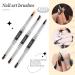 Aeocidy Nail Art Brushes Set - 5pcs Double-End French Tip Liner & Design Brushes - Buy Online on GoSupps.com