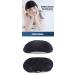Adjustable Sleep Eye Mask for Men and Women - Travel Rest Aid and Blindfold Eyepatch - Buy Online on GoSupps.com