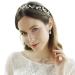 Bridal Hair Vine Crystal Pearls Flower Wedding Headpiece for Bridesmaids - Buy Online on GoSupps.com